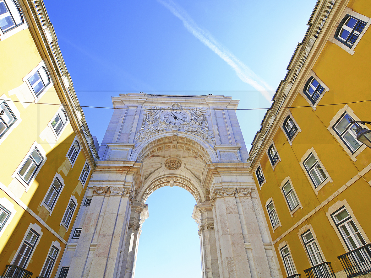 Augusta Arch at Lisbon