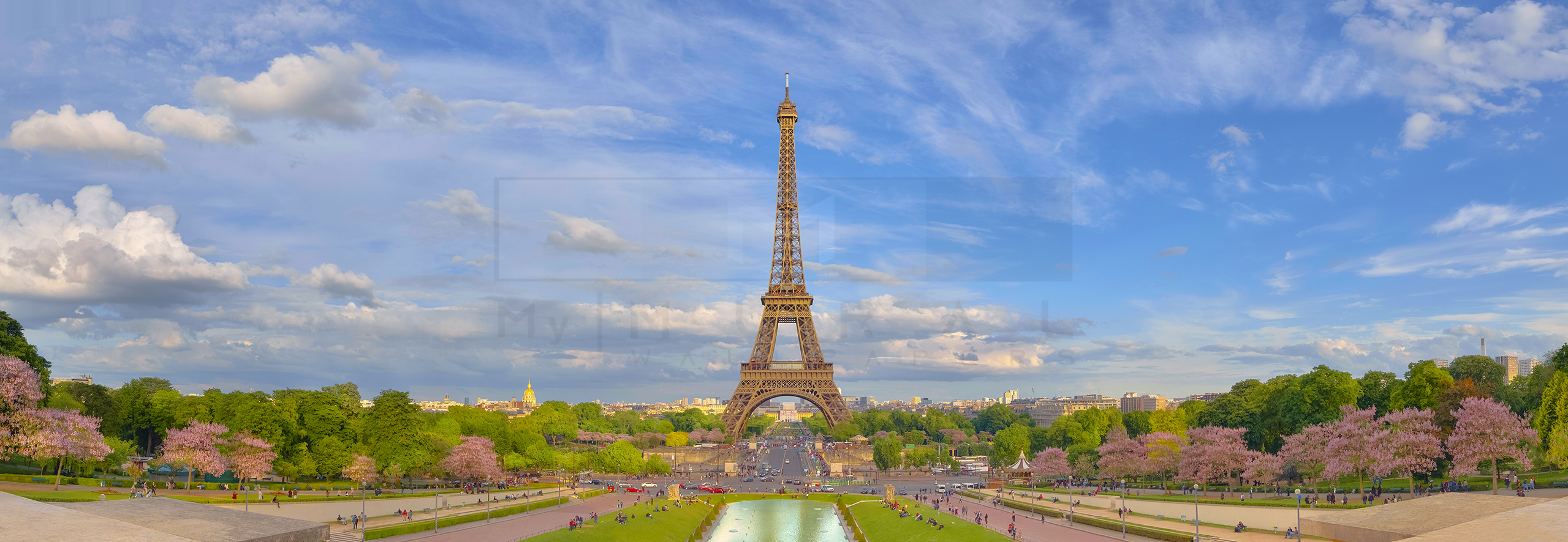 Panoramic Eiffel Tower