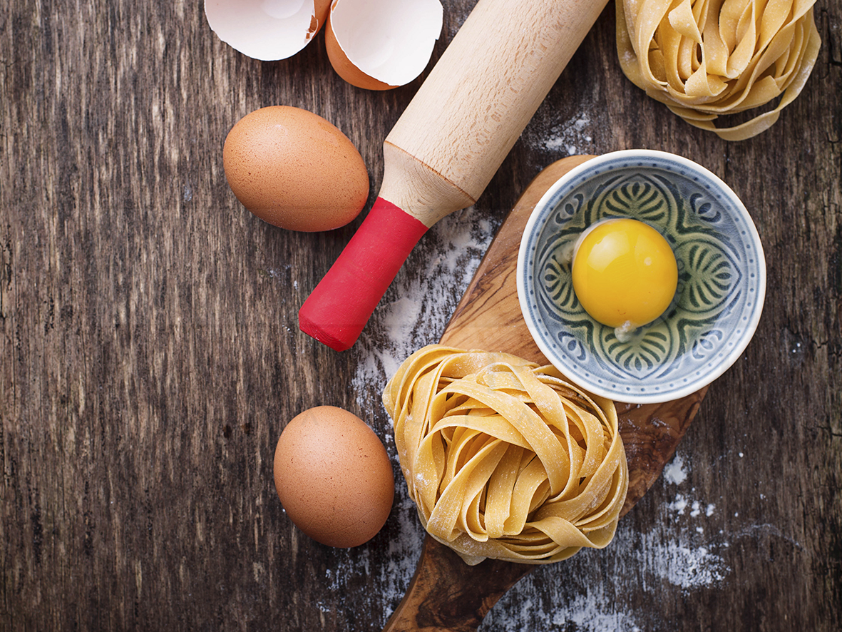 Eggs And Pasta